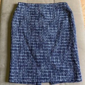 Isabella DeMarco black/white pencil skirt Sz 8